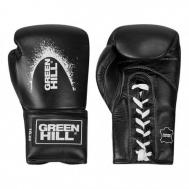 Боксерские перчатки supreme, кожа, 8 oz GREEN HILL
