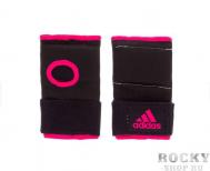 Внутренние перчатки Super Inner Gloves Gel Knuckle черно-розовые Adidas