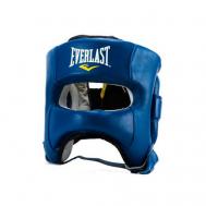 Боксерский шлем с бампером Elite, Синий EVERLAST