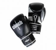 Перчатки боксерские Clinch Punch 2.0 черно-серебристые, 12 унций Clinch Gear