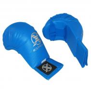 Защита кисти (накладки) для каратэ WKF EXPERT, синие Flamma