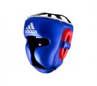 Шлем боксерский AdiStar Pro Metallic Headgear сине-красно-серебристый Adidas