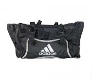 Сумка спортивная TKD Body Protector Team Bag L черно-белая Adidas