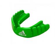 Капа одночелюстная Opro Snap-Fit Mouthguard зеленая Adidas