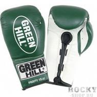 Боксерские перчатки proffi, 12oz GREEN HILL