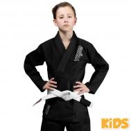 Детское кимоно для бжж Contender Kids Black с поясом Venum