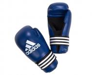 Перчатки полуконтакт Semi Contact Gloves, синие Adidas