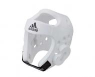 Шлем для тхэквондо Head Guard Dip Foam WTF , белый Adidas