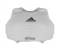 Защита груди женская WKF Lady Protector, белая Adidas