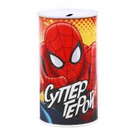 Копилка металлическая, 6.5 см × 6.5 см × 12 см Marvel