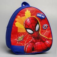 Рюкзак детский, 23х21х10 см, человек-паук Marvel
