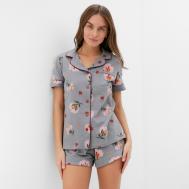 Пижама рубашка шорты KAFTAN