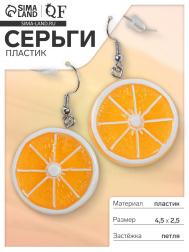 Серьги пластик QF