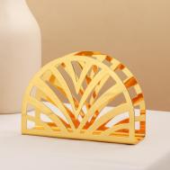 Салфетница mercy, 13×9×3 см, золотистая NO BRAND
