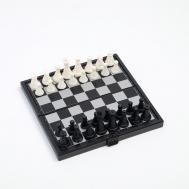 Шахматы магнитные, 13 х 13 см, черно-белые NO BRAND