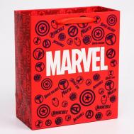 Пакет подарочный, 23х27х11.5 см, упаковка, мстители Marvel