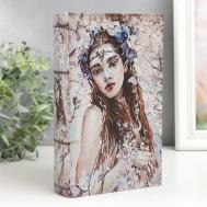 Сейф-книга дерево кожзам NO BRAND