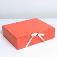 Коробка подарочная складная, упаковка, Дарите счастье