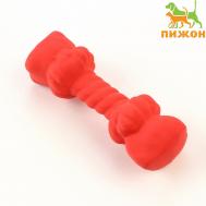 Игрушка пищащая для собак из латекса Пижон