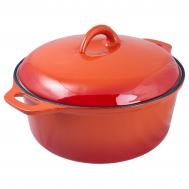 Кастрюля эмал 4,0л MY REAL IRON COOK