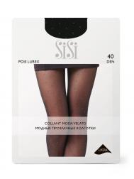 Колготки жен. POIS LUREX Nero/Oro SiSi