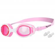 Очки для плавания детские , беруши, цвет розовый ONLYTOP