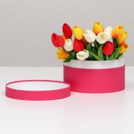 Подарочная коробка круглая NO BRAND