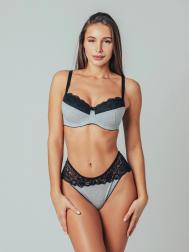 Трусы женские кружевные слипы VIVALIA