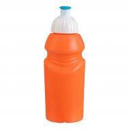 Бутылка для воды велосипедная, 400 мл, с соской, 18 х 6.2 х 6.2 см, оранжевая NO BRAND