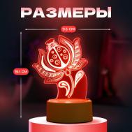 Светильник 3d ночник Risalux