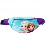 Сумка поясная детская для девочки, 25х6х13 см, холодное сердце Disney