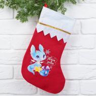 Мешок - носок для подарков Зимнее волшебство