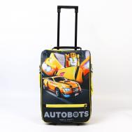 Чемодан малый автоботы 32*23*42 см, отд на молнии, н/карман, черный Hasbro