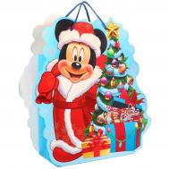 Пакет подарочный новогодний подарочный, 23 х 27 х 11.5 см, упаковка, микки маус Disney