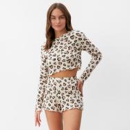 Пижама лонгслив шорты KAFTAN