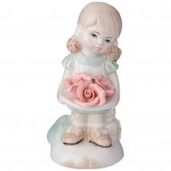 Фигурка Девочка с розами (6х5х13 см) LEFARD