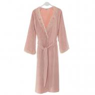 Банный халат Jannine цвет: темно-розовый (L) Soft cotton