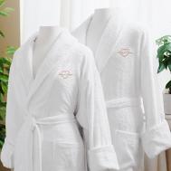 Банный халат Wedding цвет: белый (2XL) Primavelle