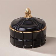 Шкатулка Lovely black (11х11х10 см) LEFARD