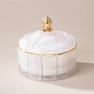 Свеча Lovely white (11х10х10 см) LEFARD
