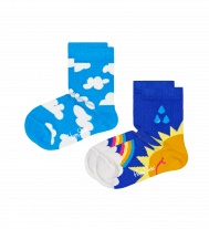 Носки  2-Pack Kids After Rain Socks KAFR02 HAPPY SOCKS