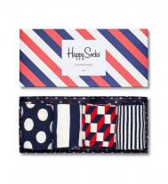 Носки  4-Pack Classic Navy Socks Gift Set XBDO09 HAPPY SOCKS