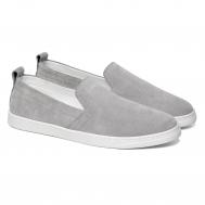 Мужские слипоны , серые Clarks