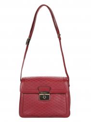 Женская сумка хэнд , красная Maison Pourchet