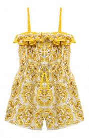 Хлопковый комбинезон Dolce&Gabbana
