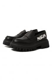 Кожаные лоферы MSGM Kids