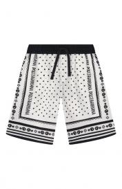 Хлопковые шорты Dolce&Gabbana