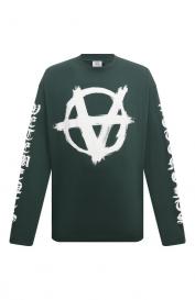 Хлопковый лонгслив Vetements