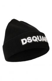 Шапка из хлопка и вискозы DSquared2