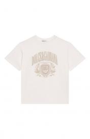 Хлопковая футболка Dolce&Gabbana